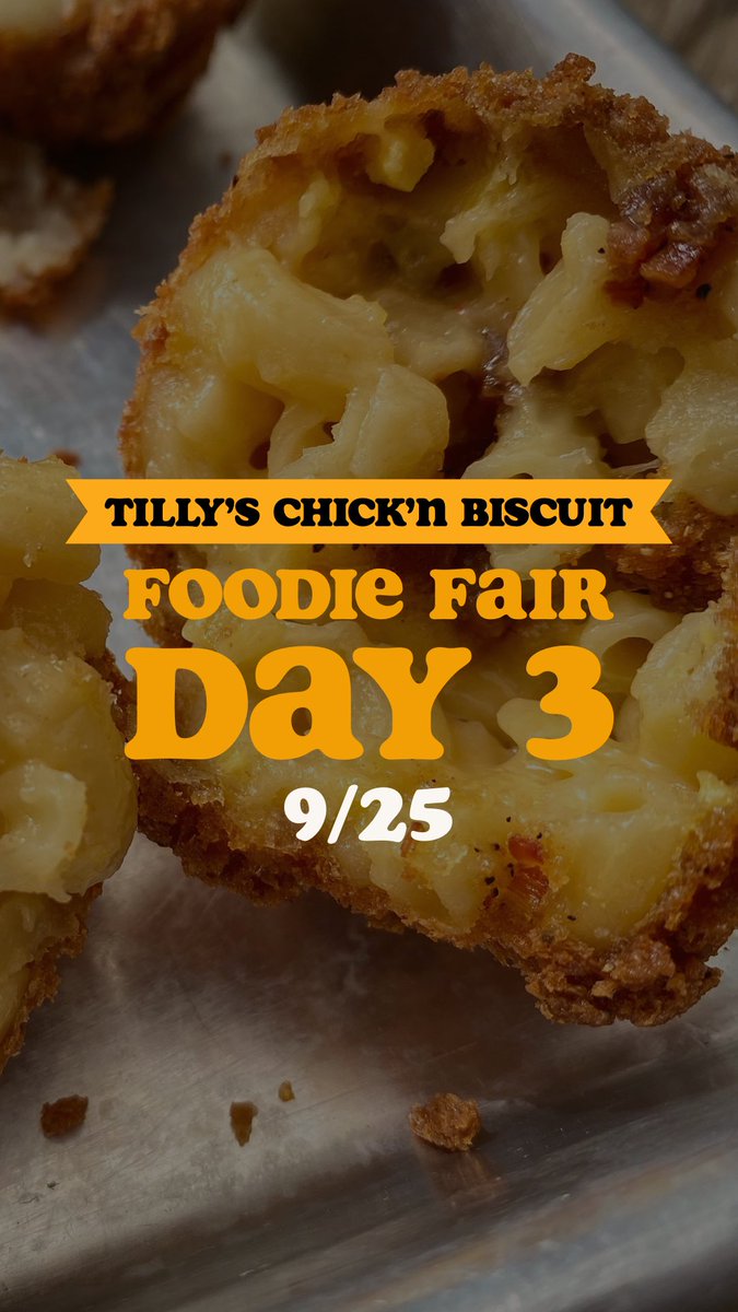 TillysChickn's tweet photo. DAY 3 OF THE TCB FOODIE FAIR! Each day’s specials are a one day only event so don’t miss out! 

FRIDAYS SPECIALS (4-8pm)

Follow the IG link below for special details:
https://t.co/b4ClqNSYAP

#rhodeisland #food #eat https://t.co/S6qWC4MrcL