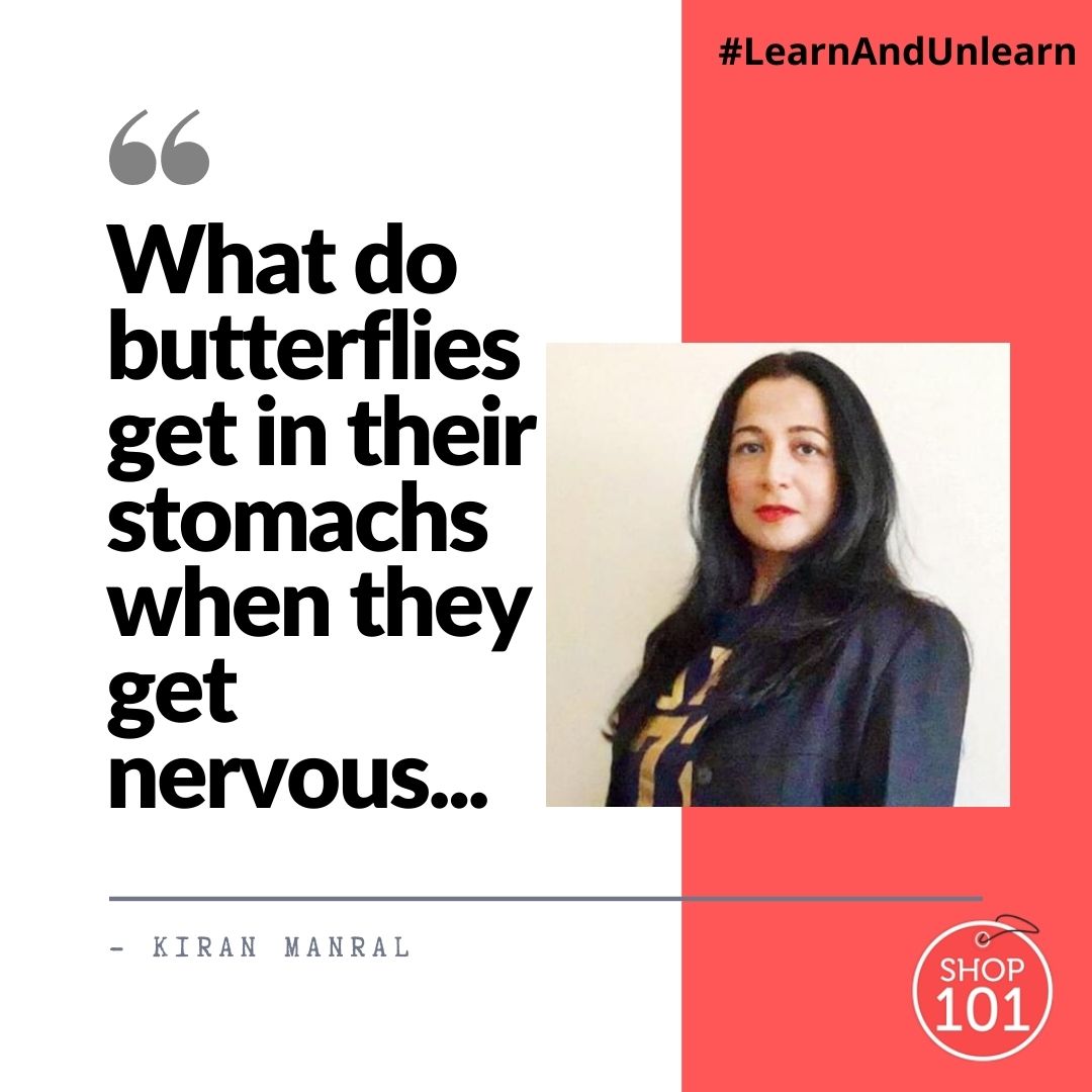 shop101's tweet image. The butterflies in our stomach won&apos;t rest as we&apos;re super excited for this Saturday&apos;s #LearnAndUnlearn session with @KiranManral. She&apos;s an ace author, writer, copywriter, blogger, and mom. We can&apos;t wait to hear her story and experiences. Watch this corner for more updates!