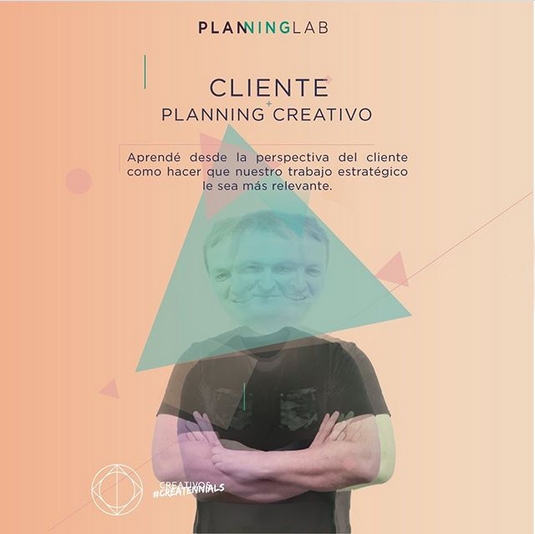 Para #Octubre y #Noviembre te presentamos este módulo de Cliente+Planning Creativo que empieza el miércoles 7 de Octubre⚡
No te pierdas este Planning Lab enfocado desde la perspectiva del cliente para hacer que nuestro trabajo estratégico y creativo sea más relevante.