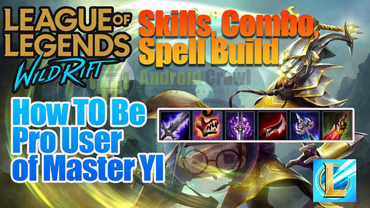 AndroidCrawlFix's tweet image. How To Play MASTER YI Skills, Combo, Spell, Runes, Build for Beginners |... youtu.be/EbL4sEZdiHs via @YouTube