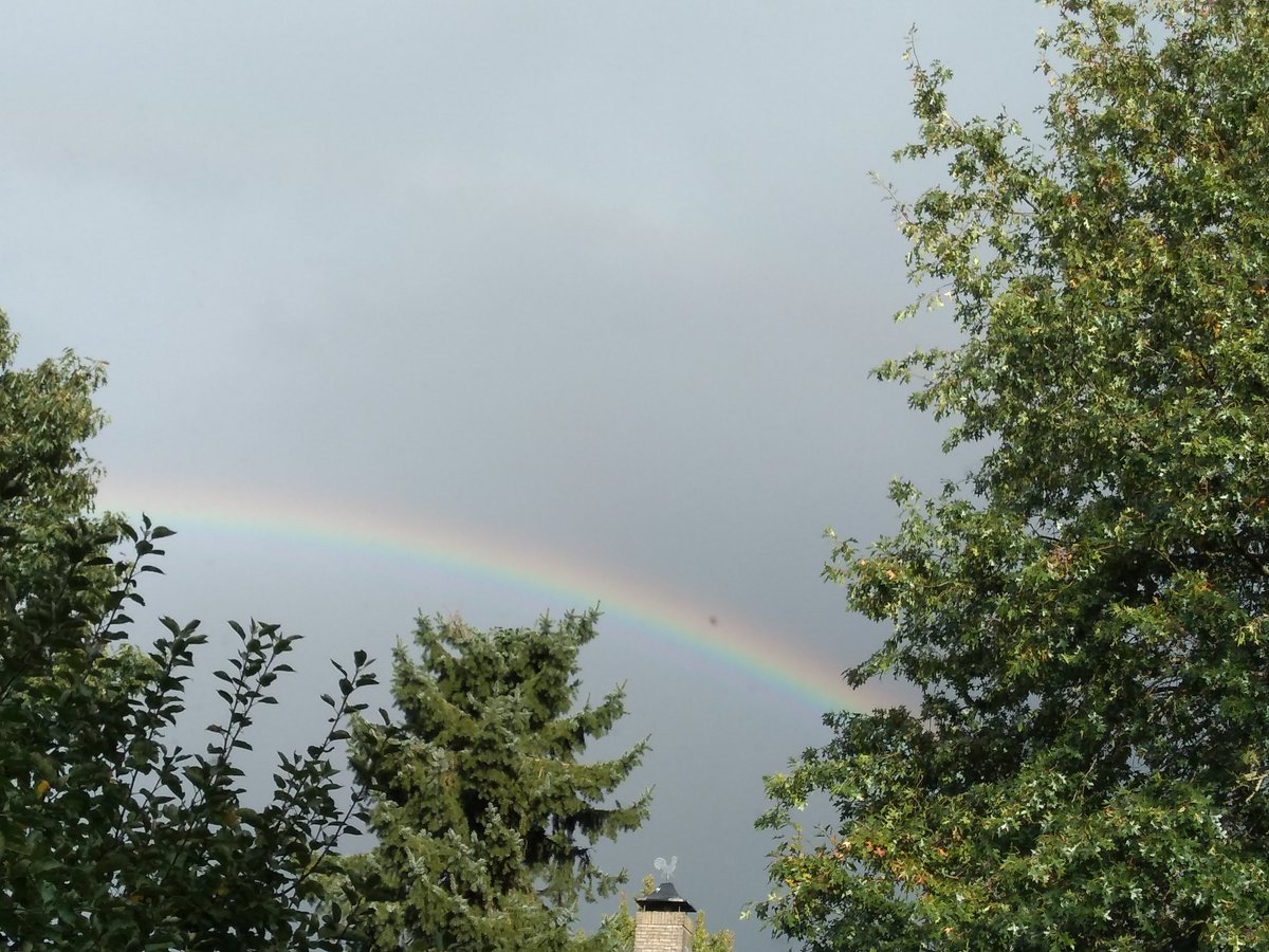 Even verbinding met de hemel voelen.