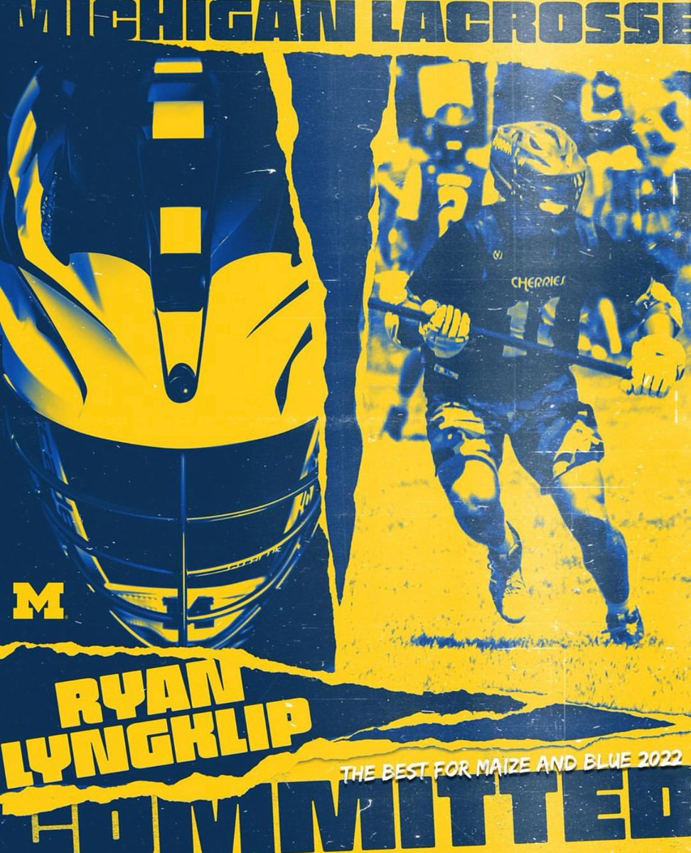 tyxanders's tweet image. Two 4⭐️ for @UMichLacrosse this week &amp;amp; another coming: Ryan Lyngklip, D, Detroit Country Day (Mich.) / @juiced_cherries, a cerebral 6'3 cover man; Hunter Taylor, G, Landon (Md.) / @DCExpressLax, a top stopper who missed most of the summer. UM's full class: insidelacrosse.com/recruiting/col…