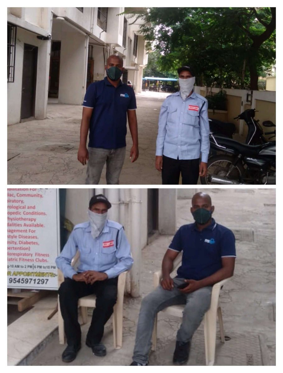 Fretbox2's tweet photo. Fretbox sales team in field.Product become user friendly with continuous interaction with users.FretBox team interacting with security guards &amp; Society chairman , explaining features, collecting feedback

#fretbox #fretboxteam https://t.co/MUYlJm1a3K