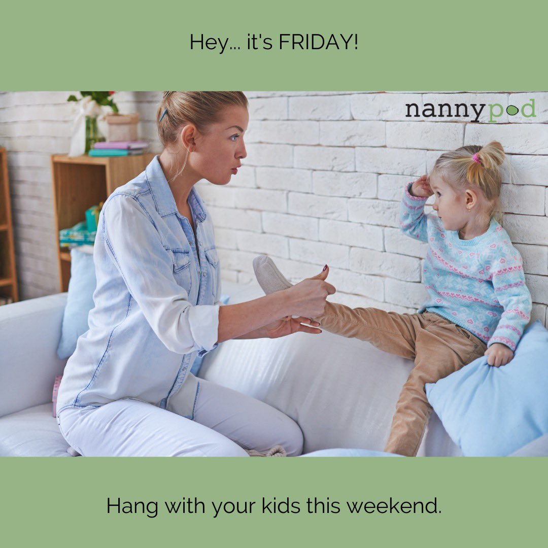 😀Friday is family time

Enjoy it while you can. Kids grow up fast!

With love ❤️ 

The NannyPod Team

NannyPod.com
.
.
.
.
#NannyPod #NannyAgency 
#NannyJobs #PartTimeNanny #FullTimeNanny #Nanny #Tutor #InHomeChildcare #NannyMatch #NannyPlacement 
#NannyPodShop