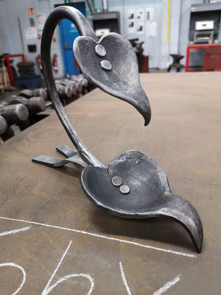Howard3Mark's tweet image. Finished work by talented Level 3 Blacksmiths @Brinsbury forge #talent #handmade #Blacksmith #artistic