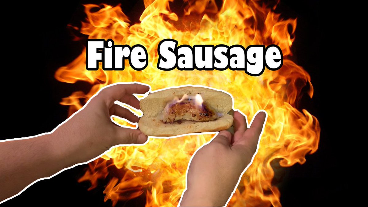 OrdinarySausage's tweet photo. Fire Sausage: The unsafest video yet! https://t.co/9nACLo97NM https://t.co/2fwEsh9iMk