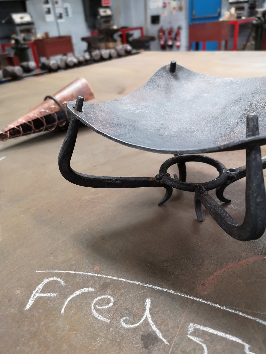 Howard3Mark's tweet image. Finished work by talented Level 3 Blacksmiths @Brinsbury forge #talent #handmade #blacksmith #artistic