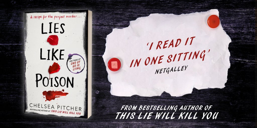 simonYAbooks's tweet photo. One petal of poppy, one petal of lily, one petal of belladonna...the recipe for perfect murder...
Thriller #LiesLikePoison by @Chelsea_Pitcher, author of bestselling #ThisLieWillKillYou, is out now.
https://t.co/khti1KQSpH https://t.co/5F6LwDOnXh
