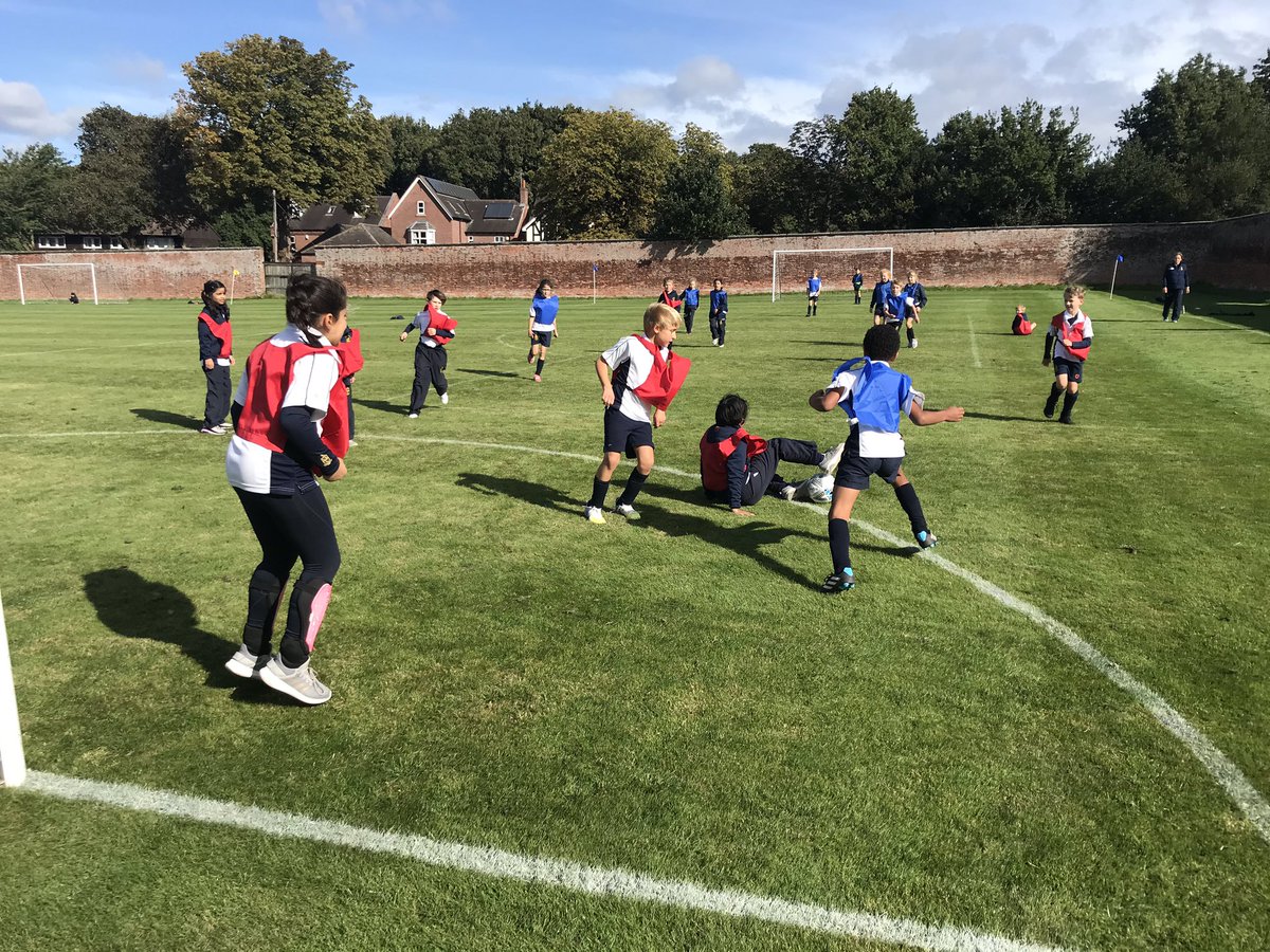 ReptonPrepLower's tweet photo. The @ReptonPrepLowerYear4 children were excited to be part of the traditional football tournament again this year. Some outstanding skills shown from both girls and boys, despite the wind! #AReptonPrepStory https://t.co/Ya5xsDkEiI