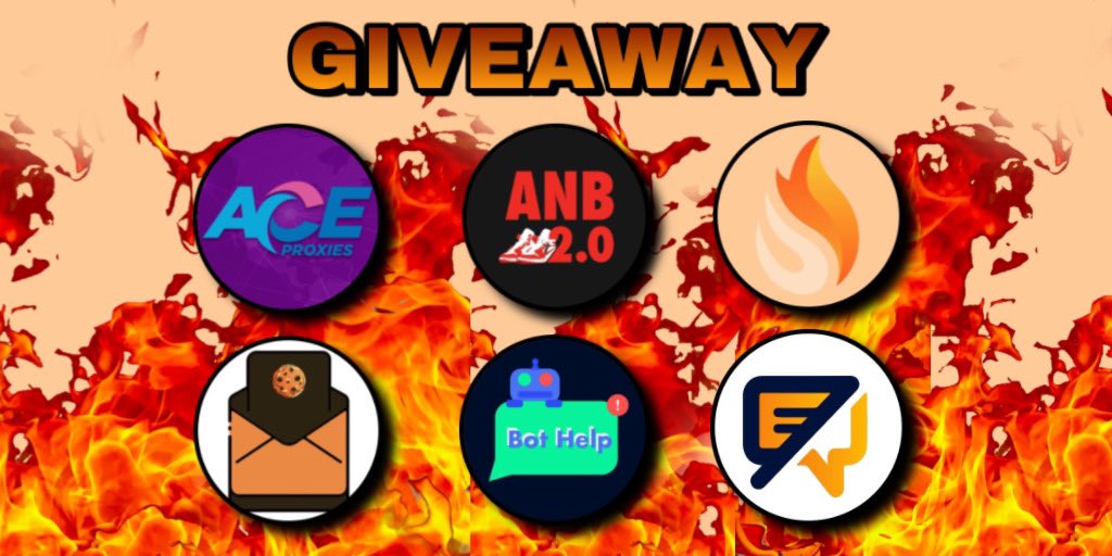 lbfcook's tweet image. 🌐New Giveaway🌐

🎁Prizes
@NSB_Bot 1 Copy Bot
@AceProxies 20 Dcs month 
@LBFCOOK membership 
@Bot__Help monthly 
@CookieGmails 2 .9 V3 Gmails 
@Shift_Alertz membership 

📌Rules
1- Follow all accounts
2- Retweet &amp;amp; Like
3- Tag 2 Friends