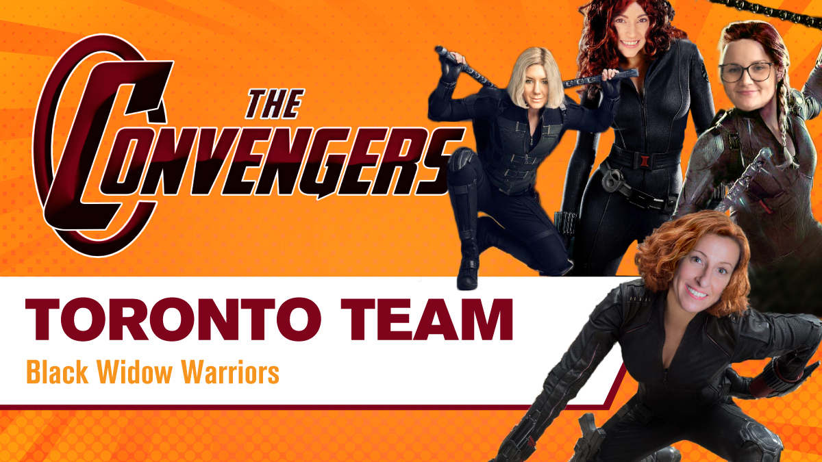 ConvergeTSC's tweet photo. Congrats to the Toronto team - Cassandra Griffin, Sadie Brooks, Rebecca Statchuk, and Sarah Jess - our very own Black Widow Warriors! We are so thankful this group of powerful women is fighting on our side!
#Convengers #BetterTogether #BlackWidowWarriors https://t.co/vUTIoG3CB9