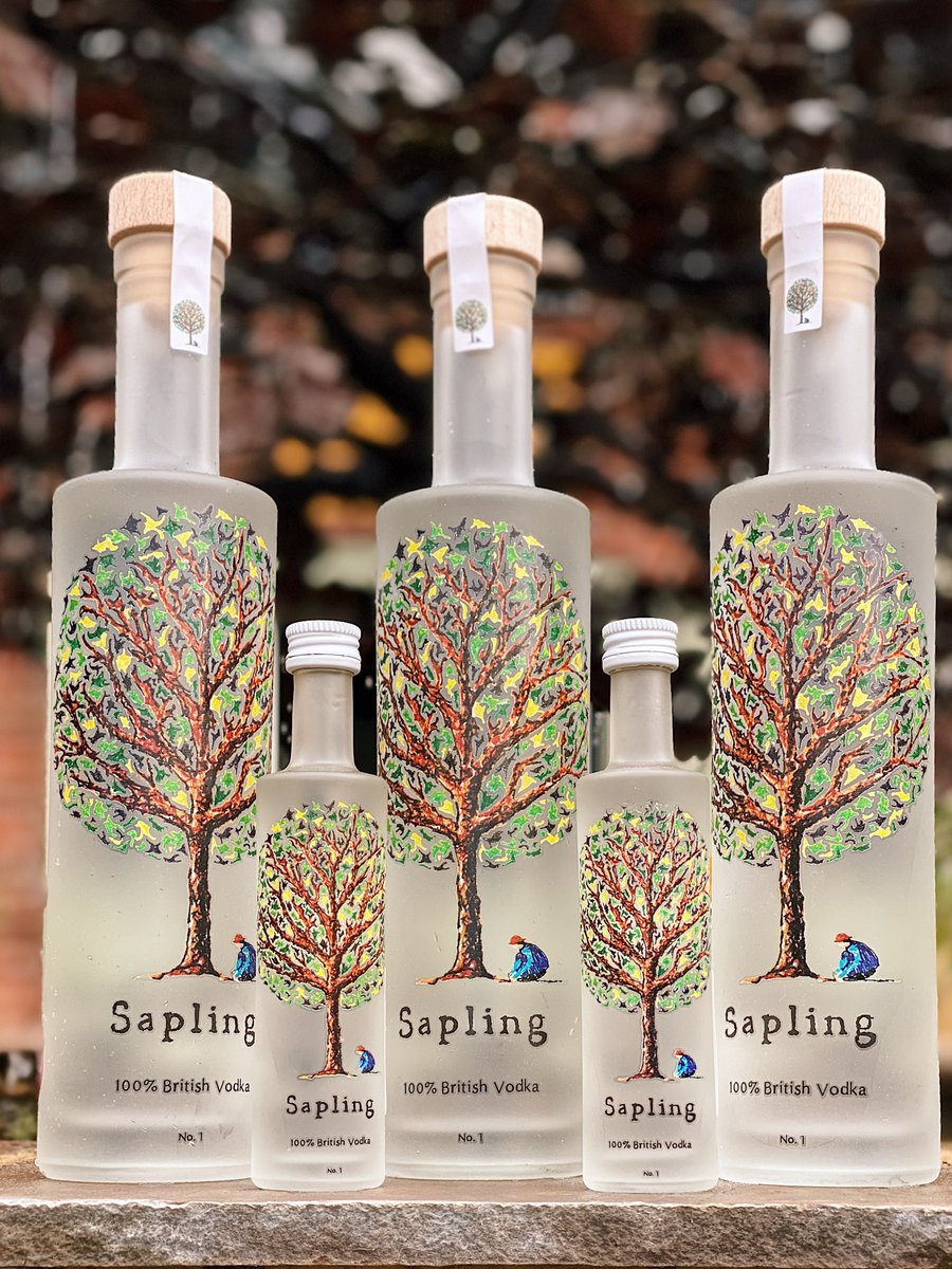 CowdrayFarmShop's tweet photo. Introducing #saplingvodka, the perfect Friday night tipple that lends itself to a number delicious cocktails. Produced in London, it is distilled four times from 100% British wheat. For each bottle sold a tree will be planted in the UK  🌳
https://t.co/JvUqhGbN6d
#saplingspirits https://t.co/Vf2BRbECuW