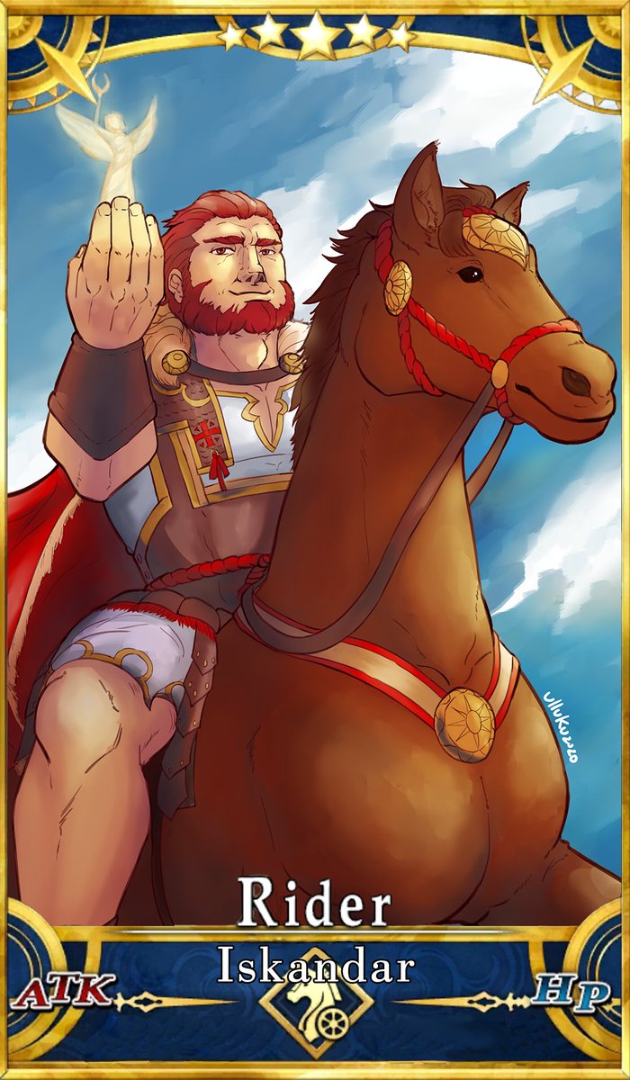 ulluku_'s tweet photo. Iskandar from #fgo ! I made this for #chaldeacollab , even though I'm late I'm quite happy with the result! Hope you guys like it :) #art #FateGO #iskandar https://t.co/3iynKf7Lkx