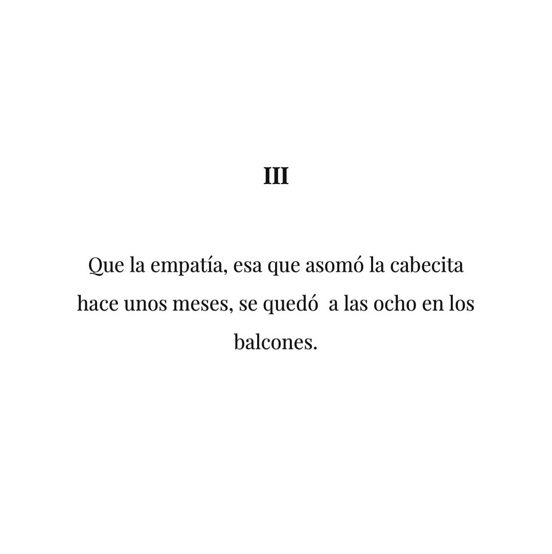 martaaspei's tweet photo. ✍🏼 
Hubo un tiempo en el que, aun con la dureza de la situación, nos emocionábamos a diario y nos sentíamos más unidos que nunca. Hubo un tiempo, solo un tiempo, en el que podía parecer real. 

Pero todo acabó. Y salimos a la calle. Y nos volvimos a vestir de egoísmo. https://t.co/yd5UV132h6
