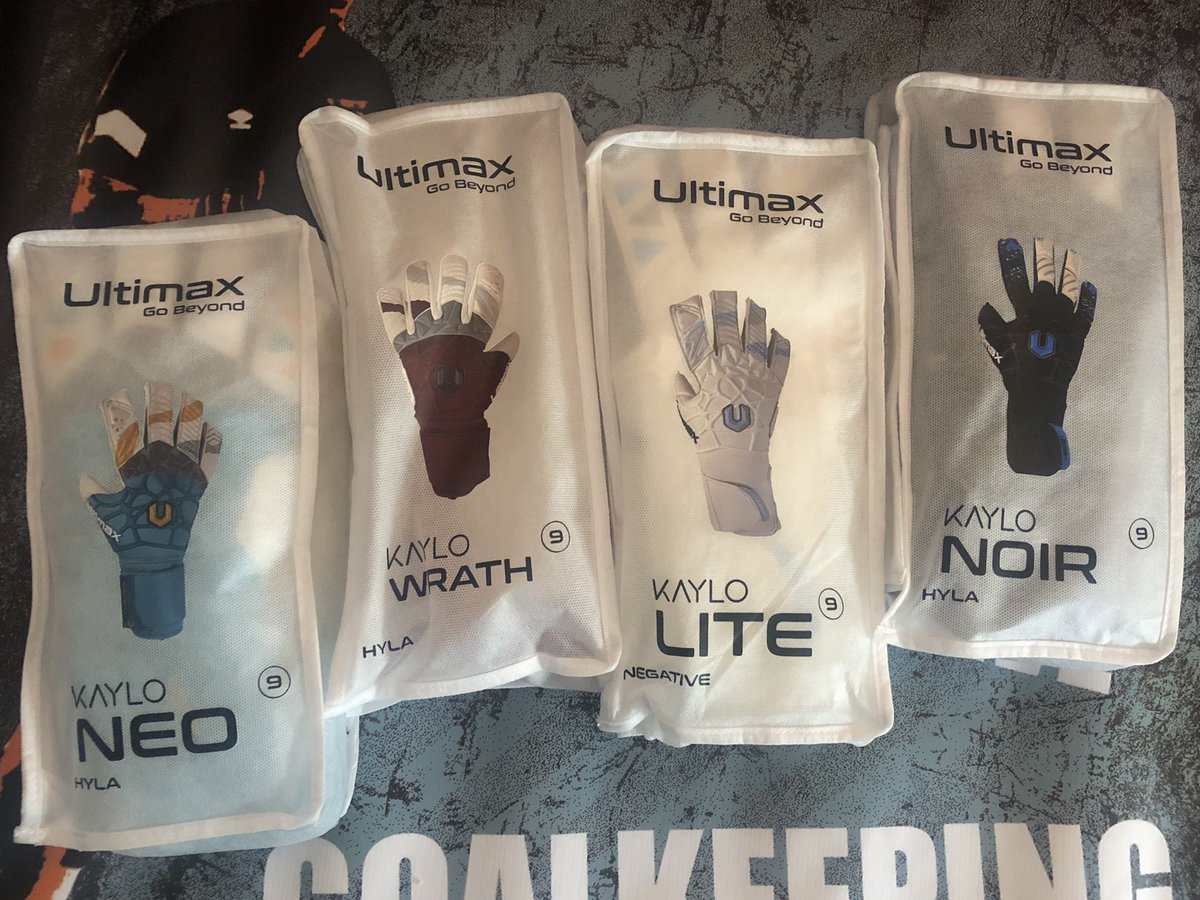 Love glove delivery day. Thanks to <a href="/UltimaxProducts/">Ultimax Goalkeeping Products</a> for the new range of gloves. Give them a try &amp; you won’t be disappointed 🙌⚽️🥅
