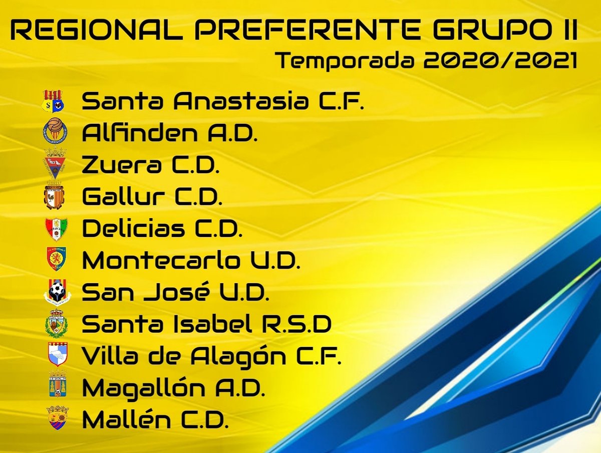 📢 COMUNICADO 📢

La Regional Preferente contará con 4 grupos para la temporada 2020/21.