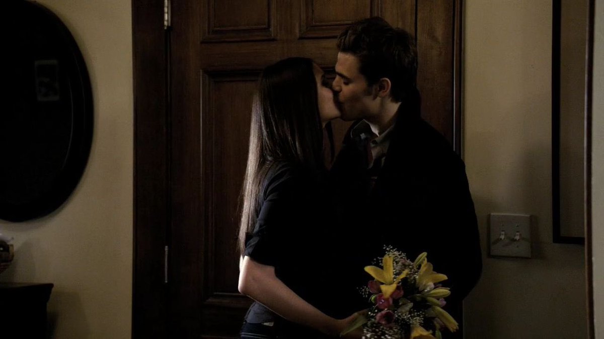 please this is such a mundane act yet so special like this is one of the reasons i love stelena, despite their crazy and complicated life they still made time for normal/simple acts of a relationship and i love that, as stefan said, she made him feel human and that is beautiful
