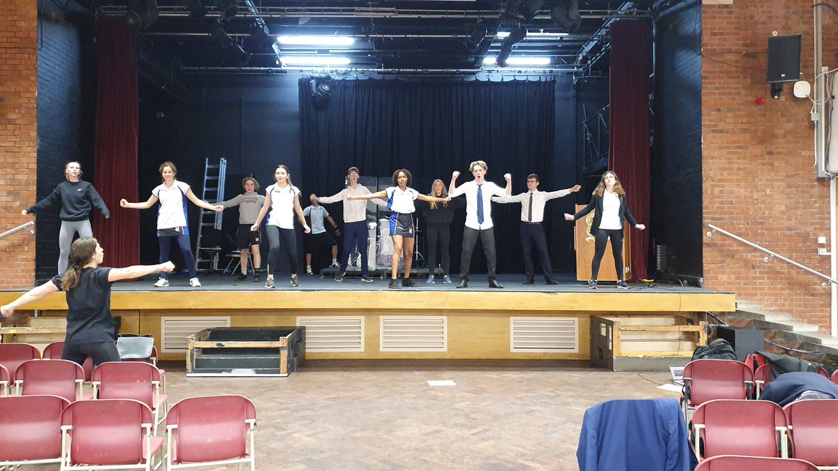 The Drama department are finally back to our usual tricks and treats. This week we saw the start of our socially distanced Musical Showcase rehearsals with the U6th cast working hard on their first two dance numbers. <a href="/SASHerts/">St Albans School</a>