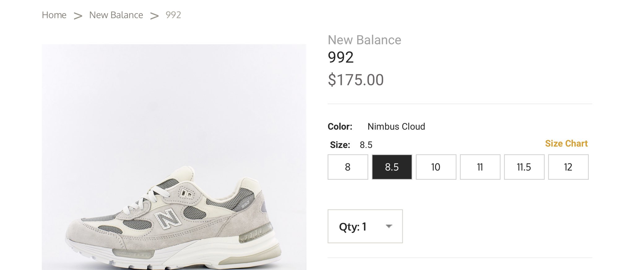 new balance 992 nimbus