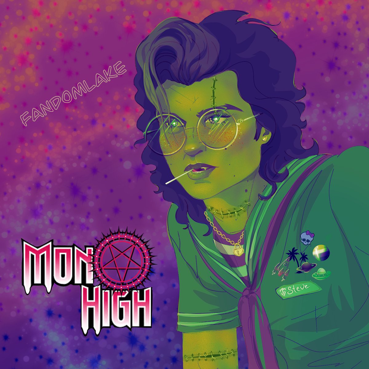 GHOULS RULE 
🦇💕🦇
#steveharrington #steveharringtonfanart #fandomlake #harringrove