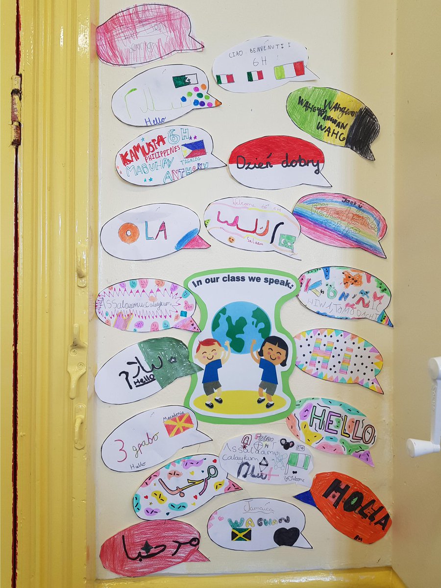 brackprimary's tweet image. 🇸🇪🇵🇱🇬🇧🇫🇷🇪🇸🇮🇹🇩🇪🇦🇱🇬🇷Celebrating #EuropeanDayofLanguages and all the languages spoken across the school this week 🇸🇴🇧🇩🇹🇭🇵🇰🇪🇹🇵🇭#primaryfun