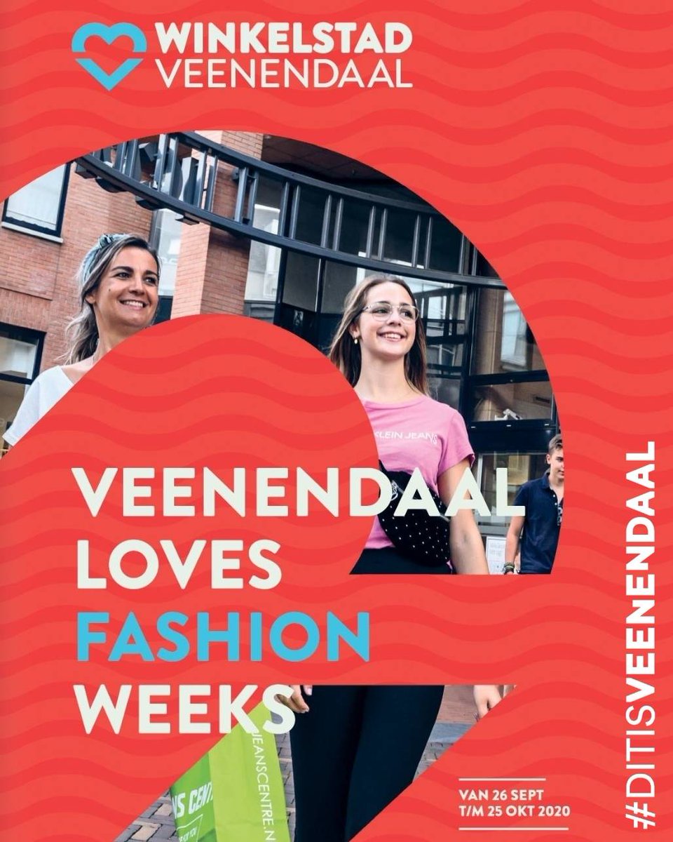 Morgen start de 'Veenendaal loves fashion weeks'. Koop een nieuwe outfit en win het volledige aankoopbedrag terug. Zondag 27 september is het ook koopzondag van 13.00-17.00 uur.
#ditisveenendaal #fashion #winkelstad #winkelen #middennederland #ede #wageningen #amersfoort