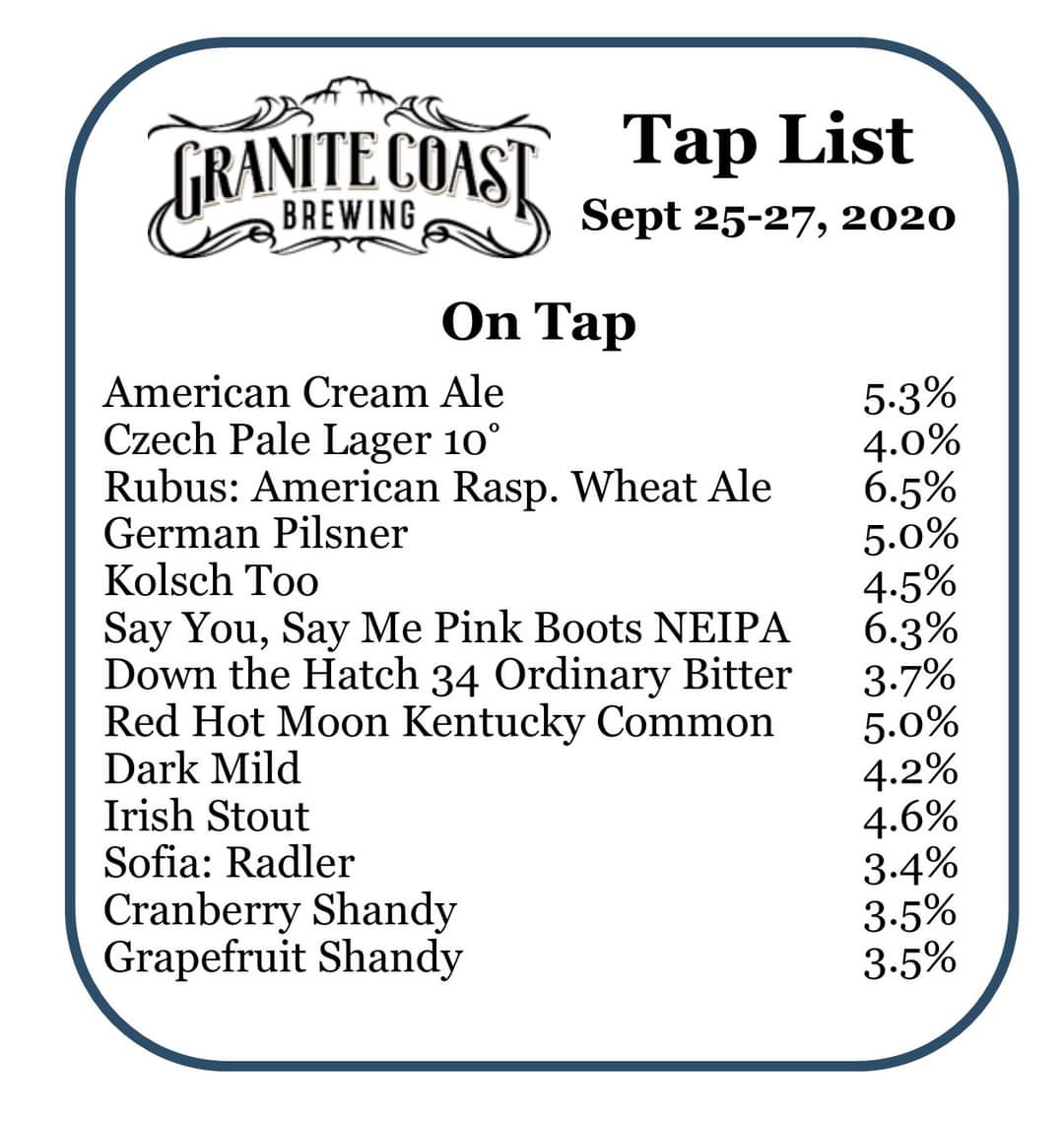GCBCo's tweet photo. This weekend's tap list!
#gcbcontap https://t.co/9Hyrg0ZpXs