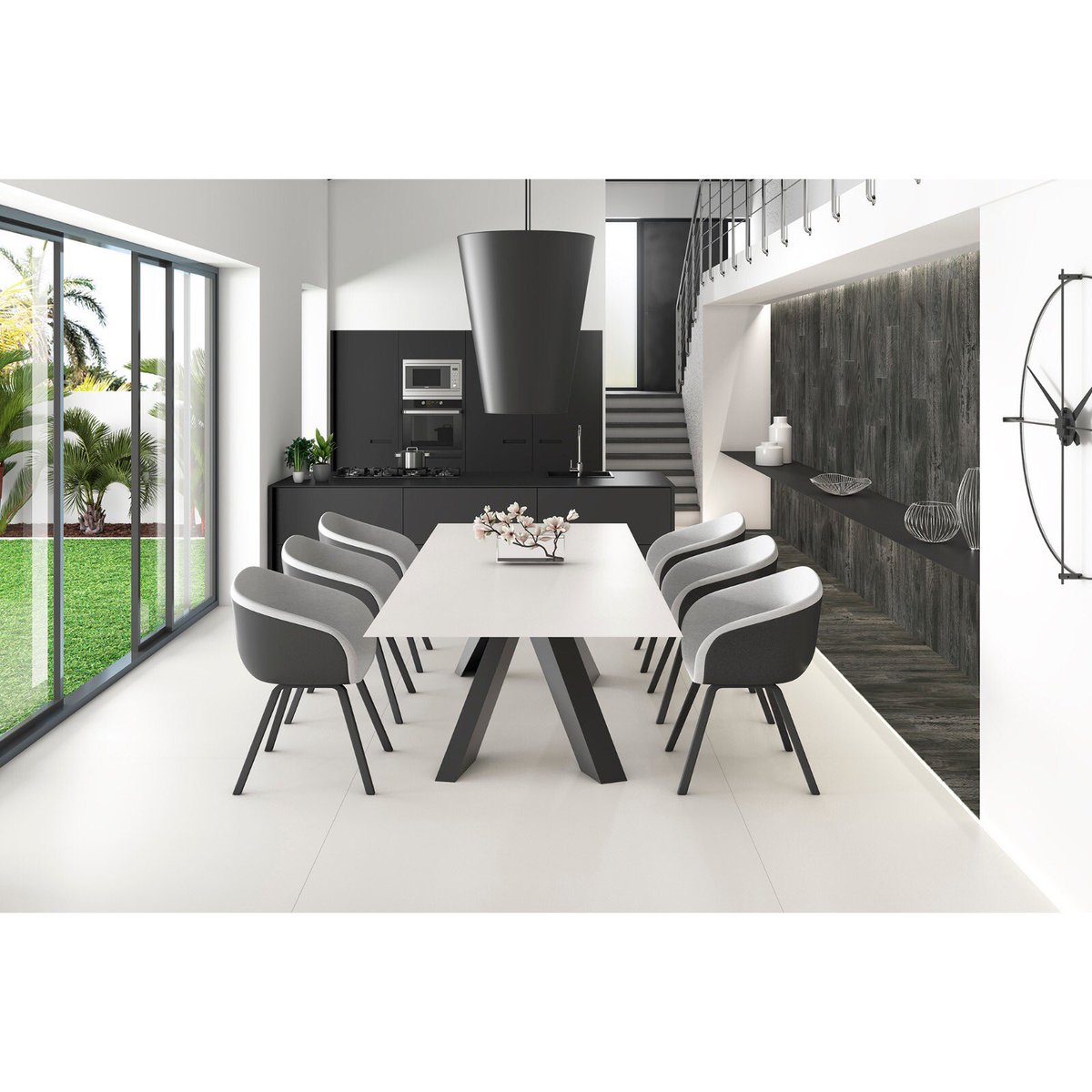 estudiocactus's tweet photo. Salones familiares sin perder la elegancia de la mano de @TauCeramica ¿Quién no querría quedarse aquí? ✨
.
.
.
.
.
.
#estudiocactus #cactus #team  #architecture #interiordesign #castellon https://t.co/Jia6TAzNek
