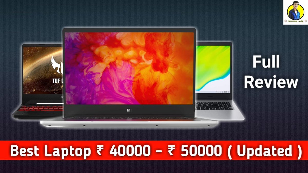 TechFightTamil's tweet photo. YouTube: https://t.co/dl1hcOgl23 

Best Laptop under 50,000

#laptop #TamilNadu #spb #tamil #technology #tech #tricks #bestlaptop #laptops #Trending #TrendingNow https://t.co/8ebkwYwA3y