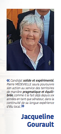 Medevielle2020's tweet photo. Soutien de @j_gourault envers @p_medevielle et sa liste "République et Equilibre des territoires en Haute-Garonne", pour les élections sénatoriales du dimanche 27 septembre !

Sa déclaration 👇

#Senatoriales2020 #RepubliqueEtEquilibre https://t.co/VAQTLhSbOE