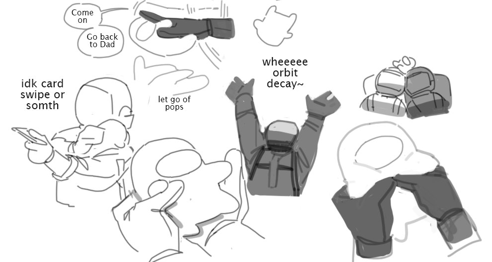 loccorocco_art's tweet image. Dad and Pop and their bean son.