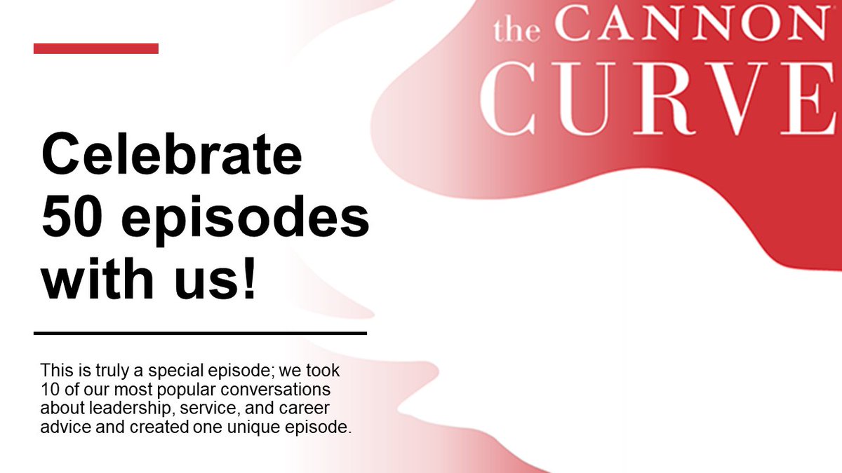 Listen in as leaders of all ages and industries share about how they got where they are, what they have learned along the way and the importance of giving back and serving others. Thanks for a great 50; here’s to the next!

rb.gy/qhsnu6