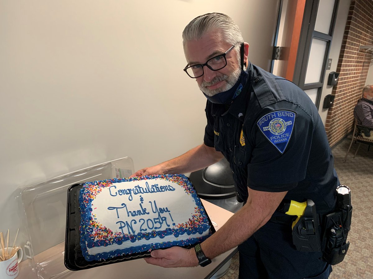 South Bend Police Sur Twitter After Years 6 Months And 3 Days Sgt James Maxey Is Retiring We Are Certainly Going To Miss Seeing Him Every Day But We Are