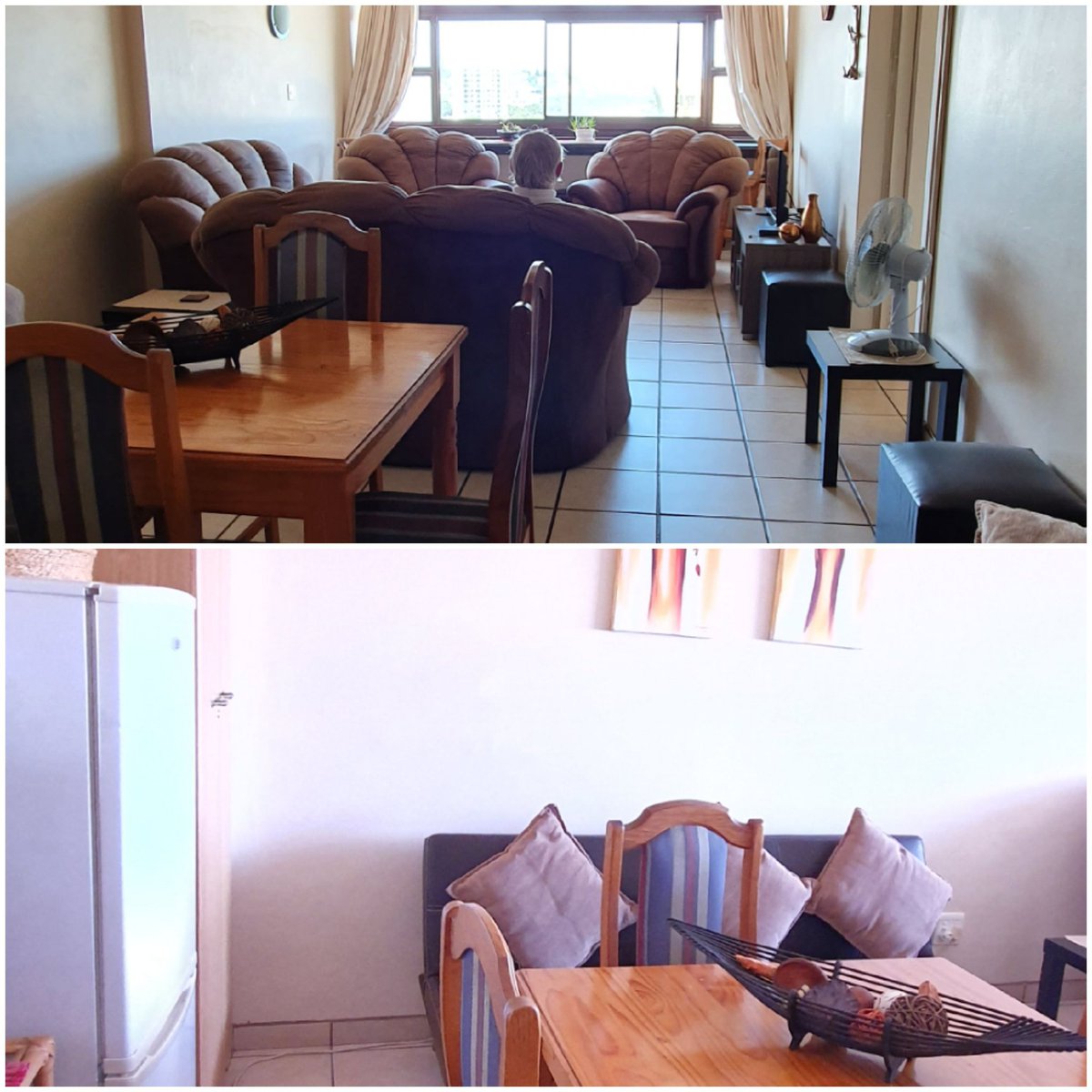 Ndiks17's tweet photo. The 2 Bedroom Holiday Home before renovations. The Before and After After. The Make Over. 

@oGatsheni17 @PStokvel #property #propertystokvel #stokvel #ogatsheni #renovations #ogatsheni #deco #beforeandafter #makeover https://t.co/qZlQAmcO8k