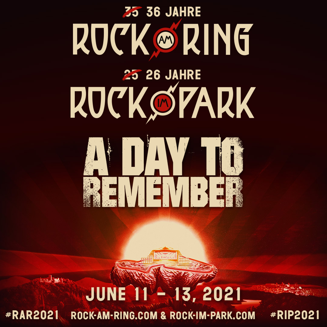 A Day To Remember (@adtr) on Twitter photo .<a href="/rockamring/">Rock am Ring</a> and <a href="/rockimpark_com/">Rock im Park</a> 2021. .<a href="/rockamring/">Rock am Ring</a> and <a href="/rockimpark_com/">Rock im Park</a> 2021.