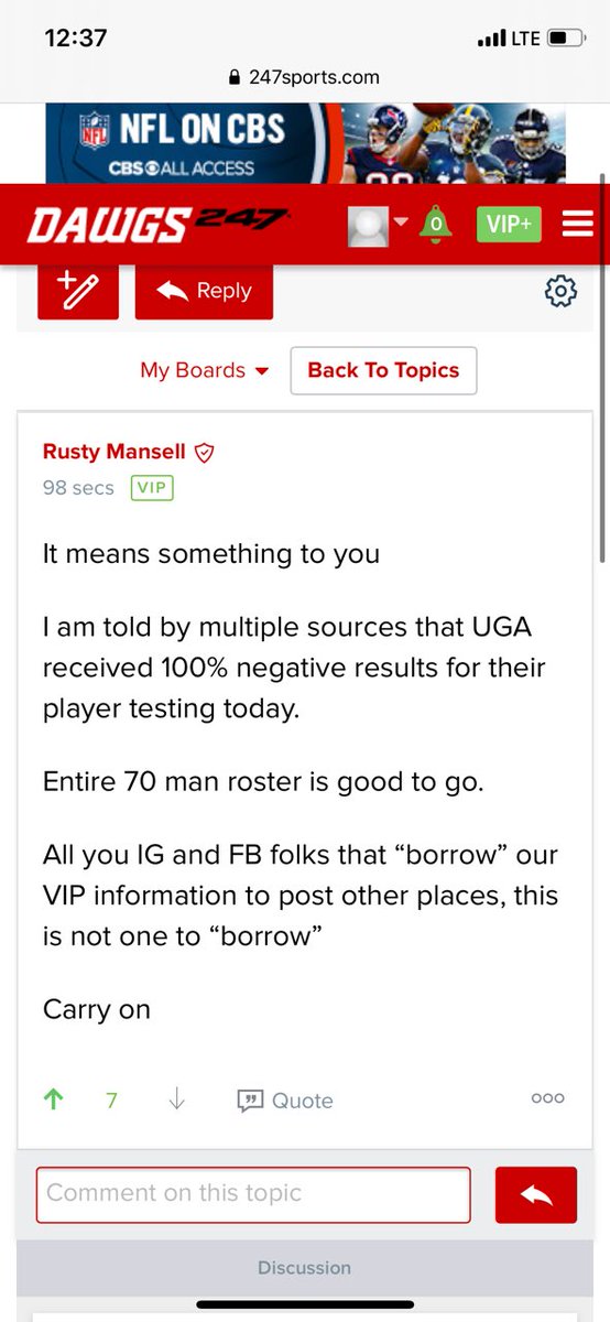 eviljakefromm's tweet photo. Great News!!! All @GeorgiaFootball players tested negative and are ready to take on the @RazorbackFB ! #dawgsontop #sharethegoodnews #shoutitfromthemountaintops https://t.co/bWsFTVKmbI
