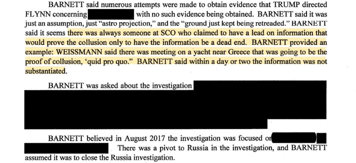 . @AWeissmann_ thought Trump-Russia "proof of collusion" occurred in an unspecified "meeting on a yacht near Greece." It didn't work out, but maybe Weissmann can buy a yacht w/ the money he's making off his new book peddling his conspiracy theories to a captive liberal audience.