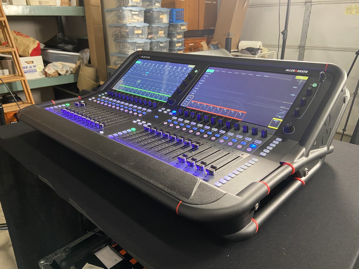 excellencemktg's tweet photo. Preppin' for Monday's @allen_heath Avantis Zoom trainings with #joetheaudiopro - call us today to reserve your own tailored training! 

#allenandheath #avantis #safetyfirst #videotrainings #proaudio #prosound #digitalmixing https://t.co/Yi4weDFLbp