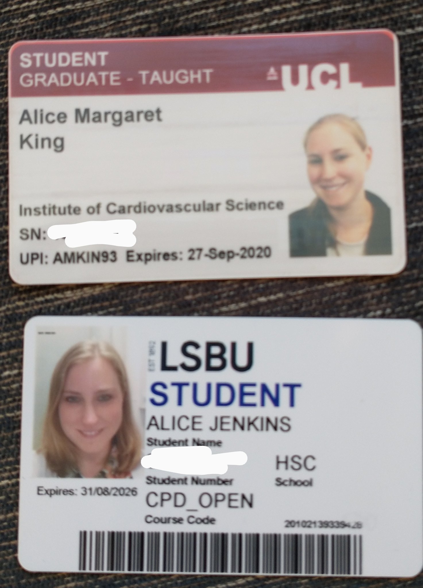 Ucl Student Id Card