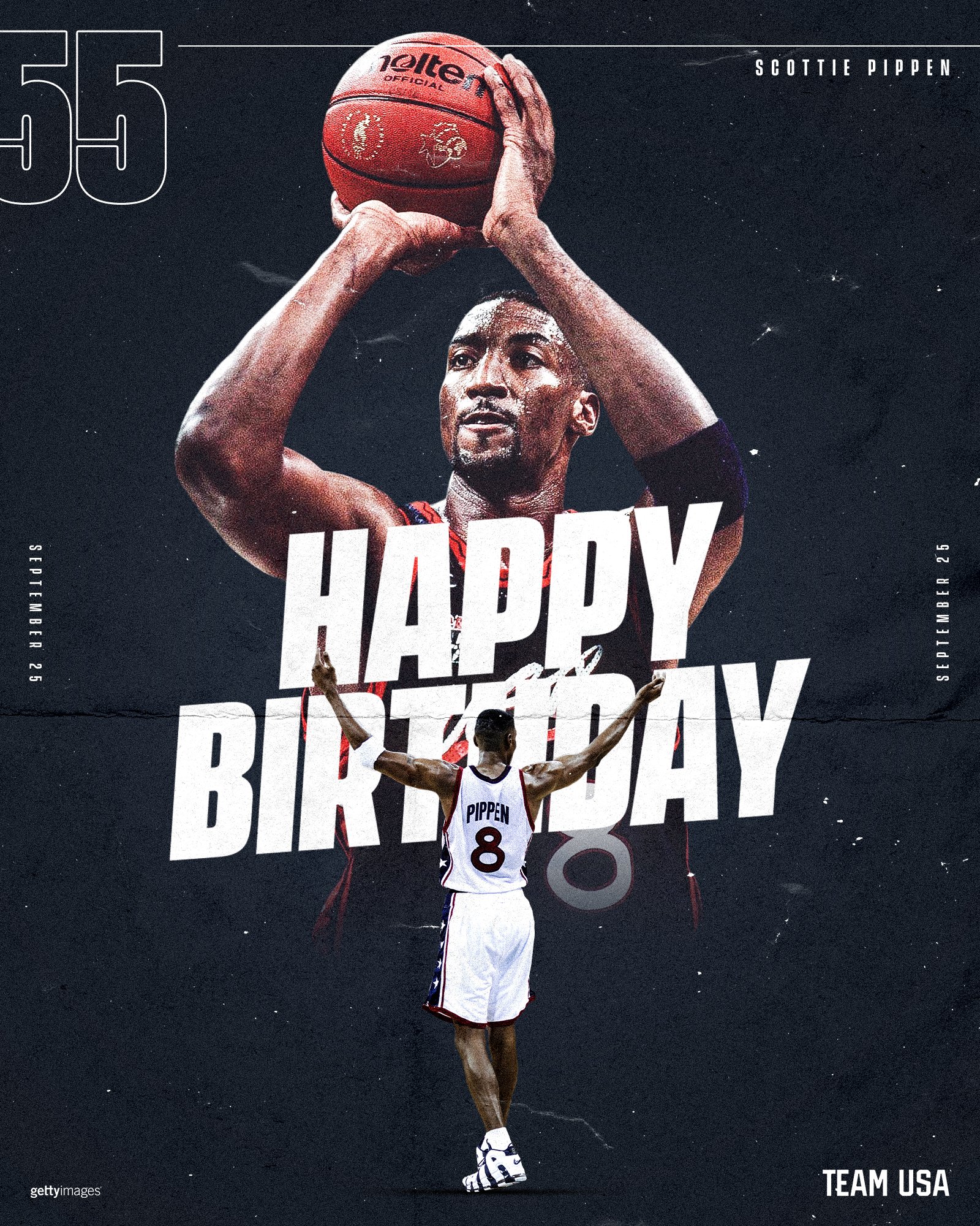Double Olympic Champ  Happy birthday to Scottie Pippen! 