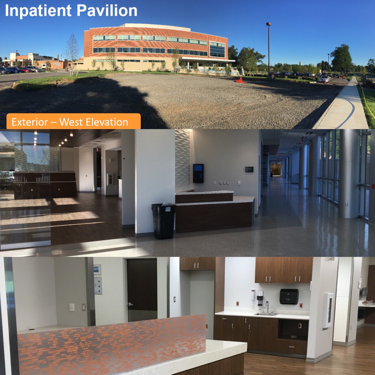 HplexSolutions's tweet photo. Check out the progress for the final stages of the Inpatient and Outpatient Pavilion project for @MemorialOhio in Marysville, Oh.
.
.
.
#hplex #hplexsolutions #memorialhealth #memorial #memorialhospital #construction #medicalofficebuilding #progress #healthcare #design https://t.co/MkwtvV0Ccp