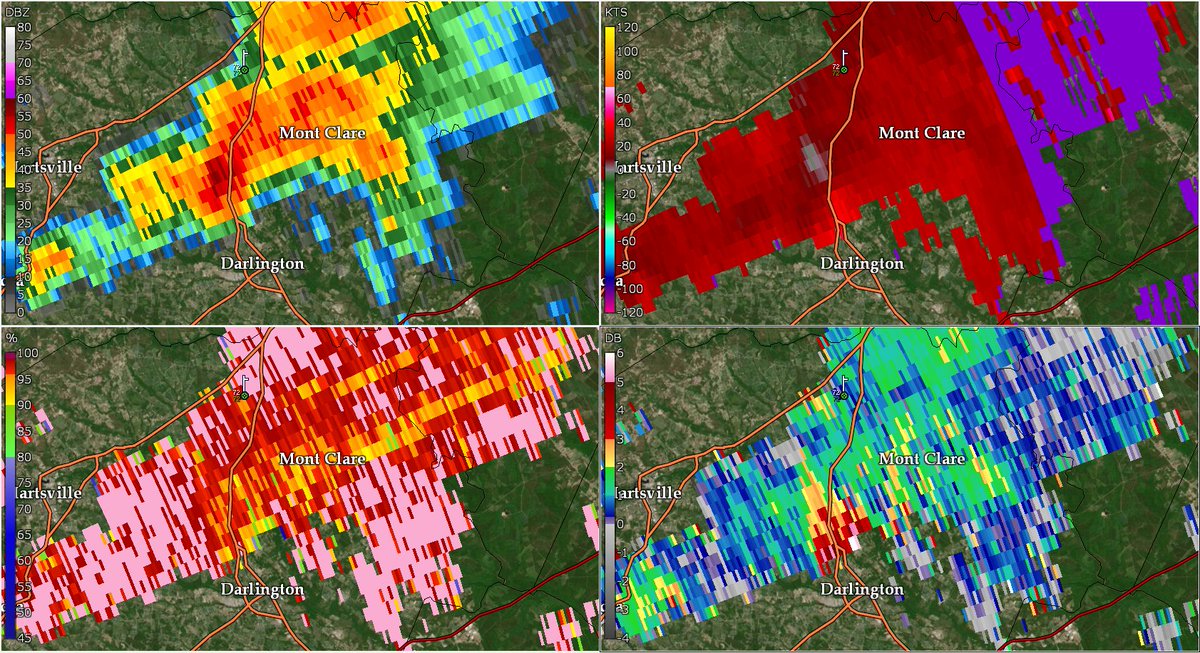 ChrisJacksonSC's tweet photo. And the first storm that gets my attention is an hour to the east. https://t.co/YKr3RRNxQY