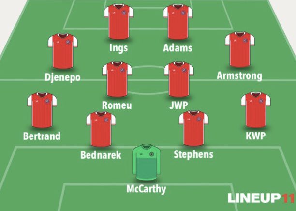 Southampton Gameweek PreviewSuspended/Injured Redmond - Ruled out (Injury)Manager Quotes  + Notes   Hasenhuttl hoping for 3 new players before window closes Not worried by Adams not scoring yet. Chances are therePredicted lineup belowWritten by  @FPLFlex