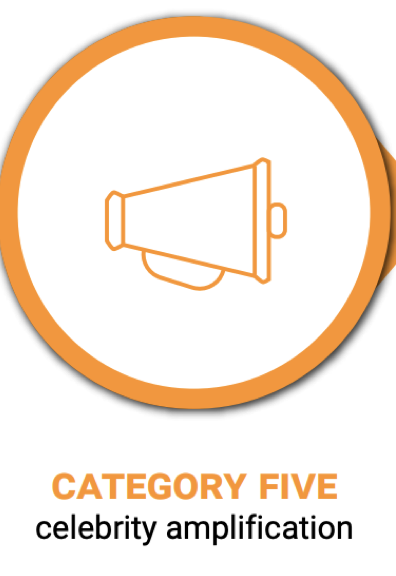 Category Five is when celebrities, politicians, candidates or other high-profile influencers share and amplify an influence operation. This gives the op both much greater reach and much greater credibility. Take care when you share.