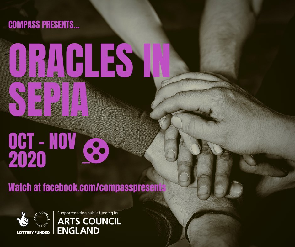 HolbeckStill's tweet photo. @HolbeckStill chosen as one of 8 artists to perform for Oracles in Sepia produced by @CompassPresents and supported by @ace_national 

An original film of archive footage, exploring the extraordinary moment we’re living in through the lens of the past.  Watch throughout Oct / Nov https://t.co/t7mnJaW1ab