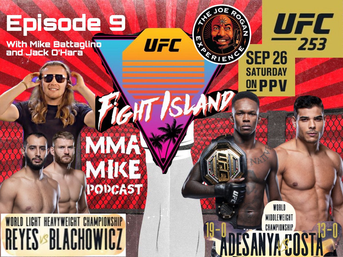 mike_battaglino's tweet image. Episode 9 of the mma mike podcast is available! Check out the host of @oshowpod Jack O’Hara and I analyze and breakdown UFC 253. We also discuss Brock Lesnar, Joe Rogan, Donald Trump and more!

podcasts.apple.com/us/podcast/the…
#UFC253 #UFCFightIsland #mma #MMATwitter #podcast #ESPNplus