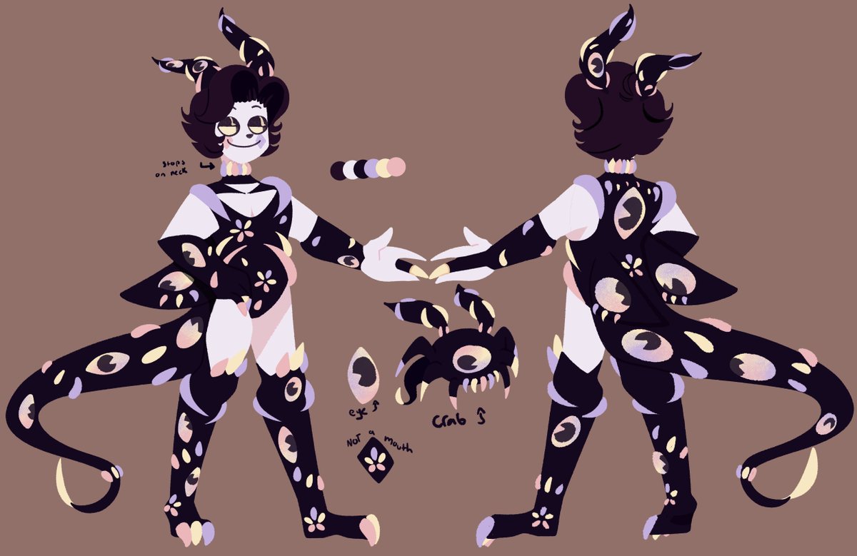 Cosmo!!!- Mignyan (Closed Species)- Circus ringleader- One of my handful of nonrobot ocs- Male / Pansexual / Will bite you unprompted, probably- feral