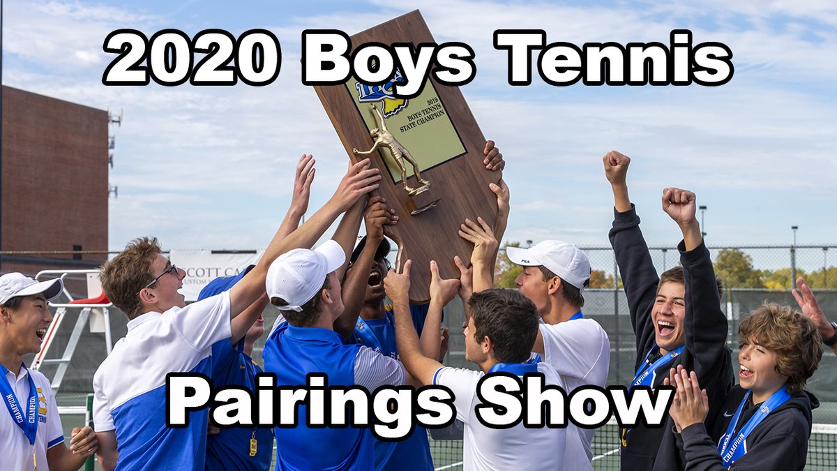 IHSAAtv's tweet image. This Monday night, join us for a double header of @IHSAA1 pairings shows! 7pm ET will be the Boys Tennis Pairings Show and the Boys and Girls Soccer Pairings Show begins at 8pm ET! Join us on IHSAAtv.org!