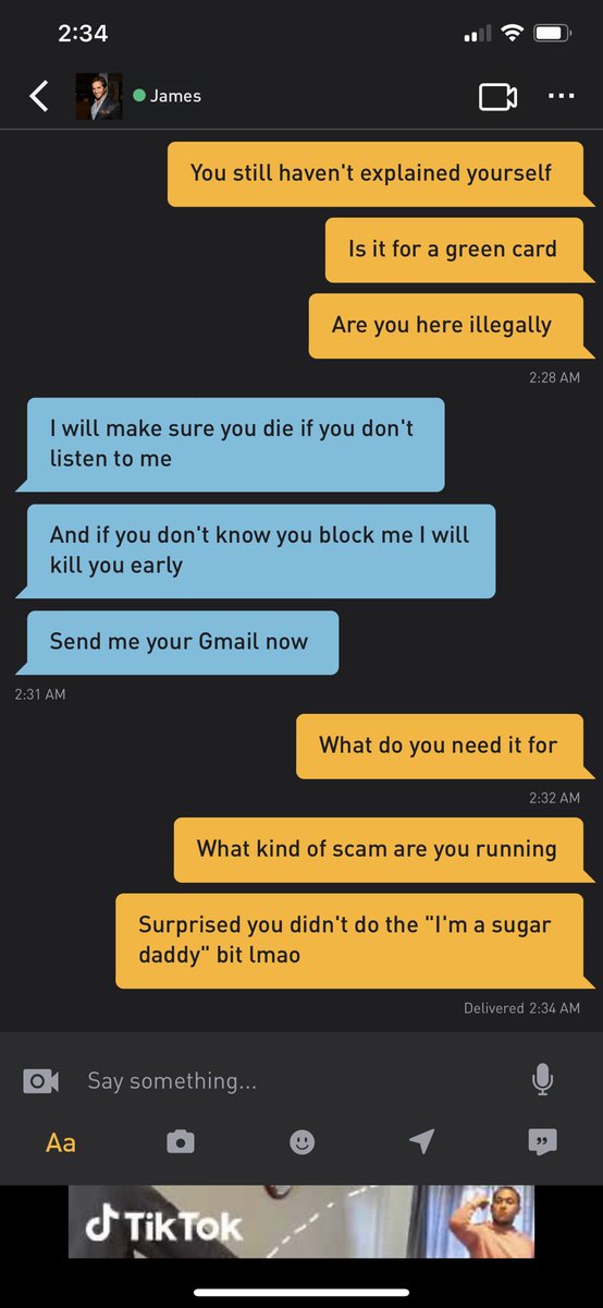 Tomcomplaining's tweet image. @Grindr @GrindrSupport do you even care that people use your app like this. Scam and threaten people. #grindr #gayissues #ScamAlert