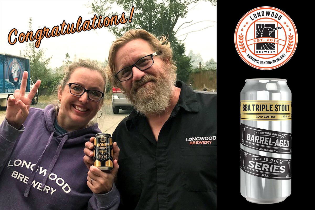 Great news coming out of one of our favourite local breweries; <a href="/LongwoodBrewery/">Longwood Brewery</a> has won two Canadian Brewing Awards for their English Style Pale Ale and their Wood and Barrel-Aged Strong Beer! Congratulations!

Give Longwood Brewery a visit at 2046 Boxwood Road, Nanaimo.